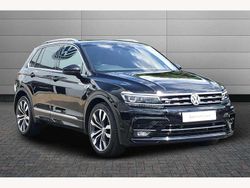 Black Used 2018 VW Tiguan R-line SUV | £23,795 (Fair price)