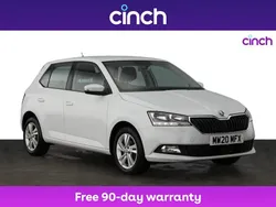 White Used 2020 Skoda Fabia SE Hatchback | £9,099 (Fair price)