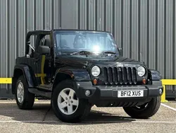 Black Used 2012 Jeep Wrangler Sahara SUV | £14,695 (A bit pricey)