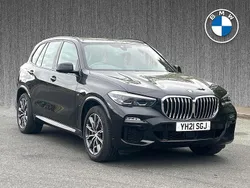 Black Used 2021 BMW X5 M Sport SUV | £41,799 (Good price)