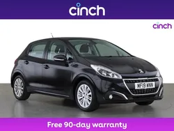 Black Used 2019 Peugeot 208 Signature Sky Hatchback | £8,449 (Fair price)