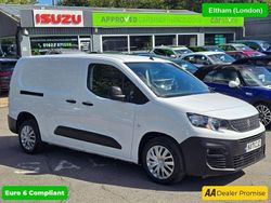 White Used 2021 Peugeot Partner Premium Van | £11,499 (A bit pricey)