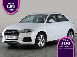 White Used 2015 Audi Q3 SUV | £10,117 (Fair price)