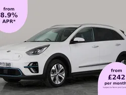 White Used 2021 Kia e-Niro 4 SUV | £17,041 (Fair price)