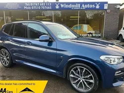 Blue Used 2019 BMW X3 M Sport SUV | £21,450 (Good price)