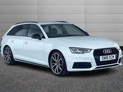 Ibis white Used 2018 Audi A4 Black Edition Estate | £13,645 (A bit pricey)