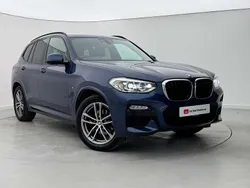 Blue Used 2018 BMW X3 M Sport SUV | £18,890 (Fair price)