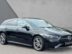 Black Used 2024 Mercedes CLA200 Executive Estate | £27,411 (Fair price)