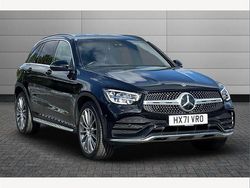 Black Used 2022 Mercedes GLC300 AMG Line Premium SUV | £32,795 (Good price)