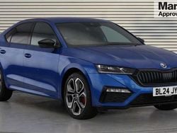 Blue Used 2024 Skoda Octavia vRS Hatchback | £27,921 (A bit pricey)