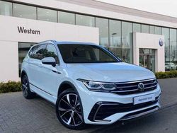 White Used 2024 VW Tiguan Allspace R-line SUV | £35,990 (A bit pricey)