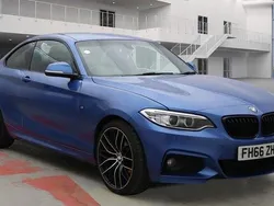 Blue Used 2017 BMW 218 M Sport Coupe | £10,495 (Fair price)