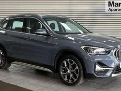 Storm bay metallic Used 2022 BMW X1 xLine SUV | £20,635 (Fair price)