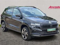 Black Used 2024 Skoda Karoq SportLine SUV | £29,475 (Fair price)
