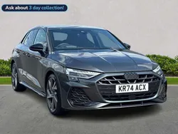 Grey Used 2024 Audi A3 Black Edition Hatchback | £31,491 (Expensive)