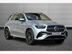 Silver Used 2024 Mercedes GLE450 AMG AMG line SUV | £66,495