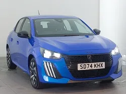 Blue New 2024 Peugeot 208 Active Hatchback | £16,998 (Fair price)