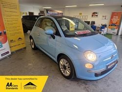 Blue Used 2015 Fiat 500 Lounge Hatchback | £7,295 (Good price)