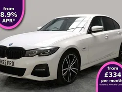 White Used 2022 BMW 330e M Sport Sedan | £22,833 (Fair price)