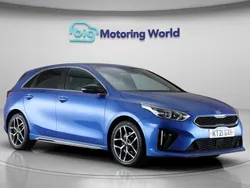 Blue Used 2021 Kia Ceed GT-Line Hatchback | £11,400 (Fair price)
