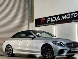 Silver Used 2019 Mercedes C300 AMG line Cabriolet | £23,495 (Fair price)