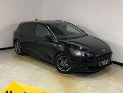 Black Used 2018 Ford Focus ST-Line Hatchback | £10,000 (A bit pricey)