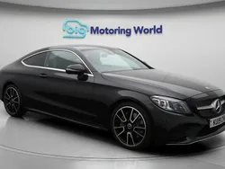 Black Used 2019 Mercedes C300 AMG line Coupe | £20,200 (Good price)