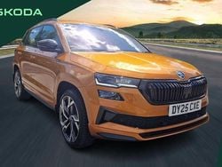 Orange Used 2025 Skoda Karoq SportLine SUV | £29,894 (Fair price)