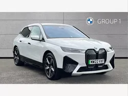 White Used 2022 BMW iX M Sport SUV | £34,050 (Good price)