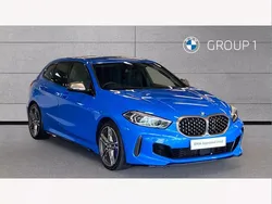 Misano blue Used 2022 BMW M135 Shadowline Hatchback | £27,050 (Fair price)