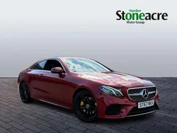 Red Used 2017 Mercedes E220 AMG line Coupe | £15,495 (Fair price)