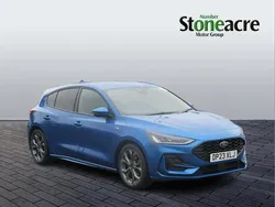 Blue Used 2023 Ford Focus ST-Line Hatchback | £15,990 (Fair price)