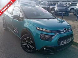 Blue Used 2022 Citroën C3 PureTech Hatchback | £10,977 (Fair price)