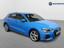 Blue Used 2022 Audi A3 e-tron S-Line Hatchback | £19,999 (Fair price)