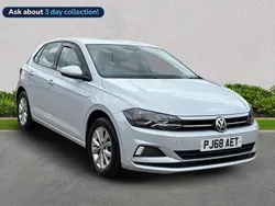 Silver Used 2018 VW Polo SE Hatchback | £8,899 (Fair price)