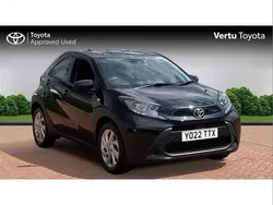 Black Used 2022 Toyota Aygo PURE Hatchback | £12,069 (Fair price)