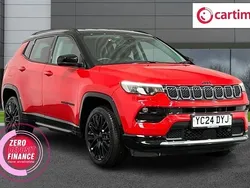 Red/black Used 2024 Jeep Compass SUV | £21,990 (Fair price)