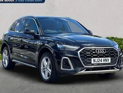 Black Used 2024 Audi Q5 S-Line SUV | £38,102 (Fair price)