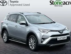Silver Used 2017 Toyota RAV4 Hybrid SUV | £18,000 (Good price)