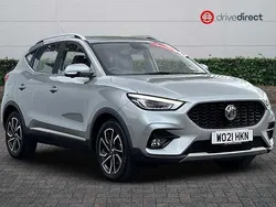Metallic monument silver Used 2021 MG ZS Exclusive Sedan | £11,495 (Fair price)