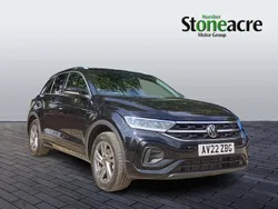 Black Used 2022 VW T-Roc R-line SUV | £23,490 (Good price)
