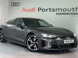 Grey Used 2021 Audi e-tron GT quattro Comfort Sedan | £35,490 (Expensive)