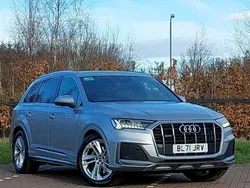 Silver Used 2021 Audi Q7 S-Line SUV | £39,998 (Good price)