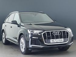 Black Used 2022 Audi Q7 S-Line SUV | £39,498 (Fair price)