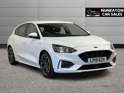 White Used 2019 Ford Focus ST-Line X Hatchback | £12,900 (Fair price)