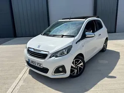 White Used 2015 Peugeot 108 Allure Hatchback | £3,490 (Fair price)