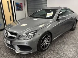 Silver Used 2014 Mercedes E220 AMG Coupe | £6,999 (Fair price)