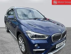 Blue Used 2015 BMW X1 xLine SUV | £10,387 (Expensive)