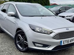 Silver Used 2015 Ford Focus Titanium Estate | £5,995 (Fair price)
