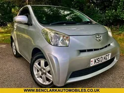 Silver Used 2013 Toyota iQ Hatchback | £5,999 (A bit pricey)